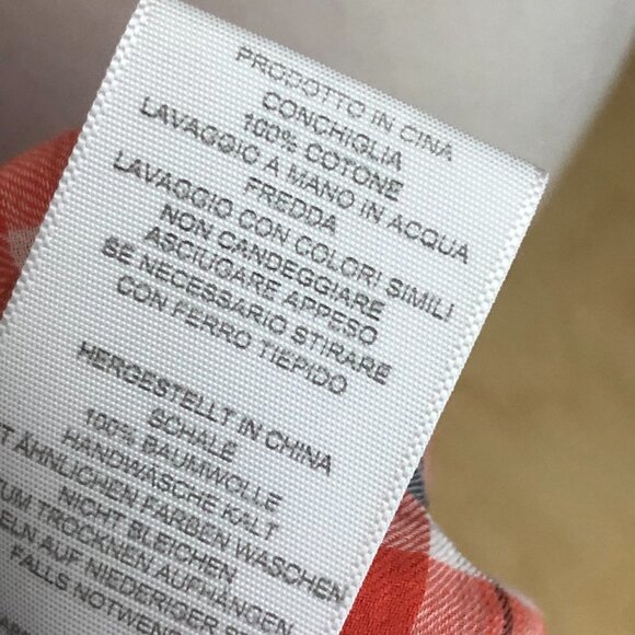 JOIE Selma Plaid Peasant Blouse - Picture 10 of 11